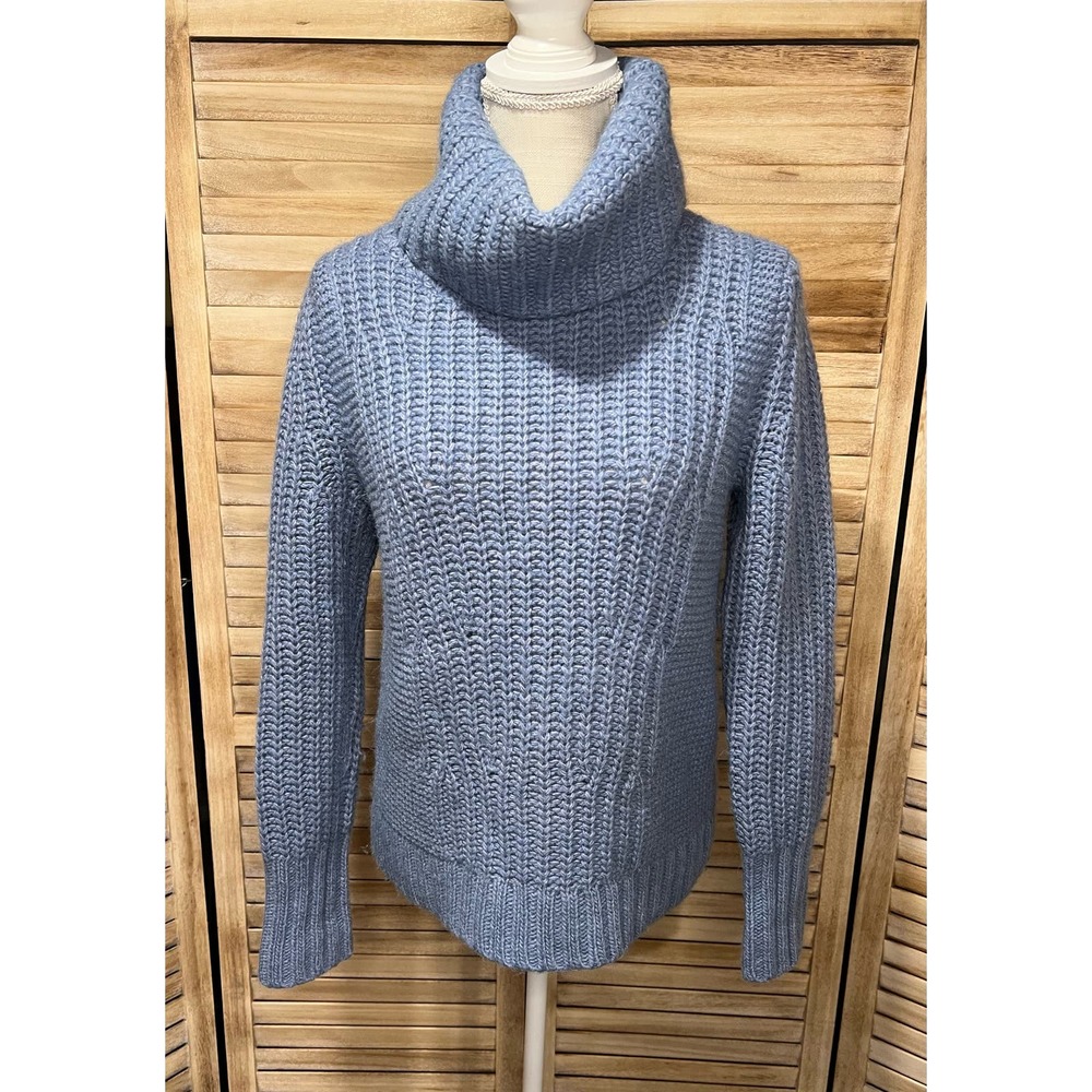 Banana Republic Wool Alpaca Blend Chunky Turtleneck‎ | Italian Yarn SM